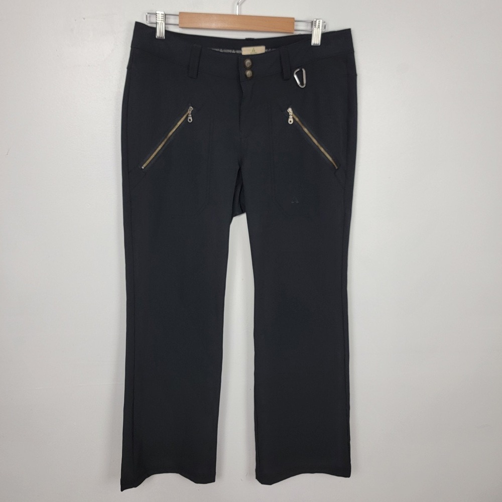 Ascend Pants Black Hiking Athleisure Womens 12 Casual Outdoor